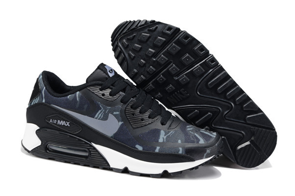 Nike Air Max 90 PREM TAPE Black Women Shoes - Click Image to Close