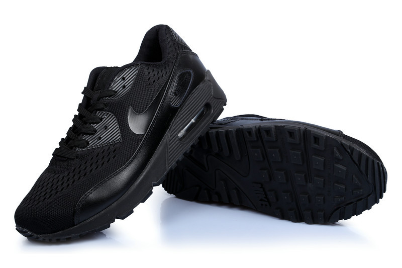 Nike Air Max 90 Premium EM All Black - Click Image to Close