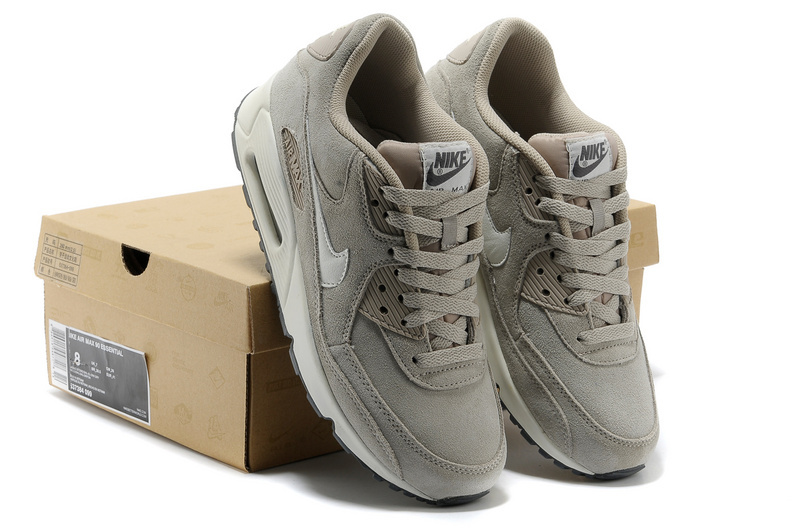 Nike Air Max 90 Suede Light Grey Shoes