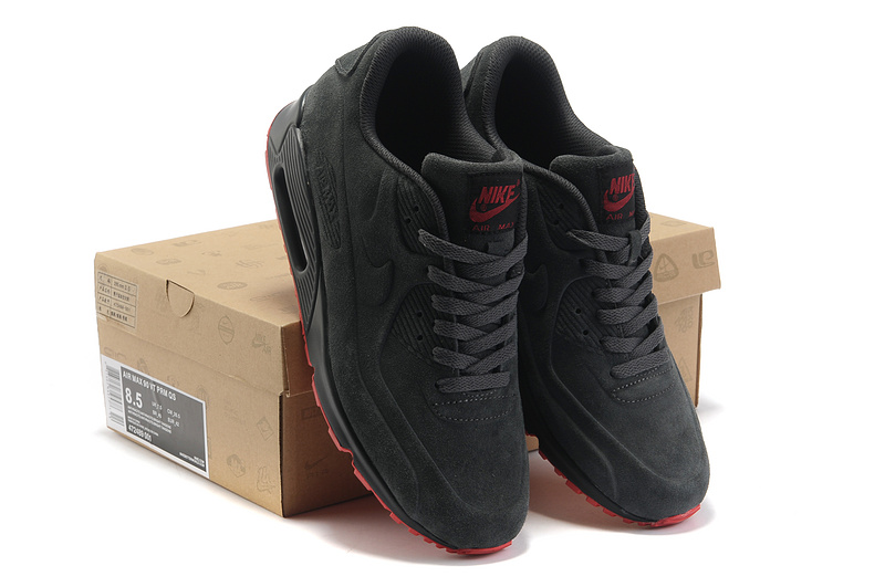 Nike Air Max 90 VT PRM Shoes Grey Red