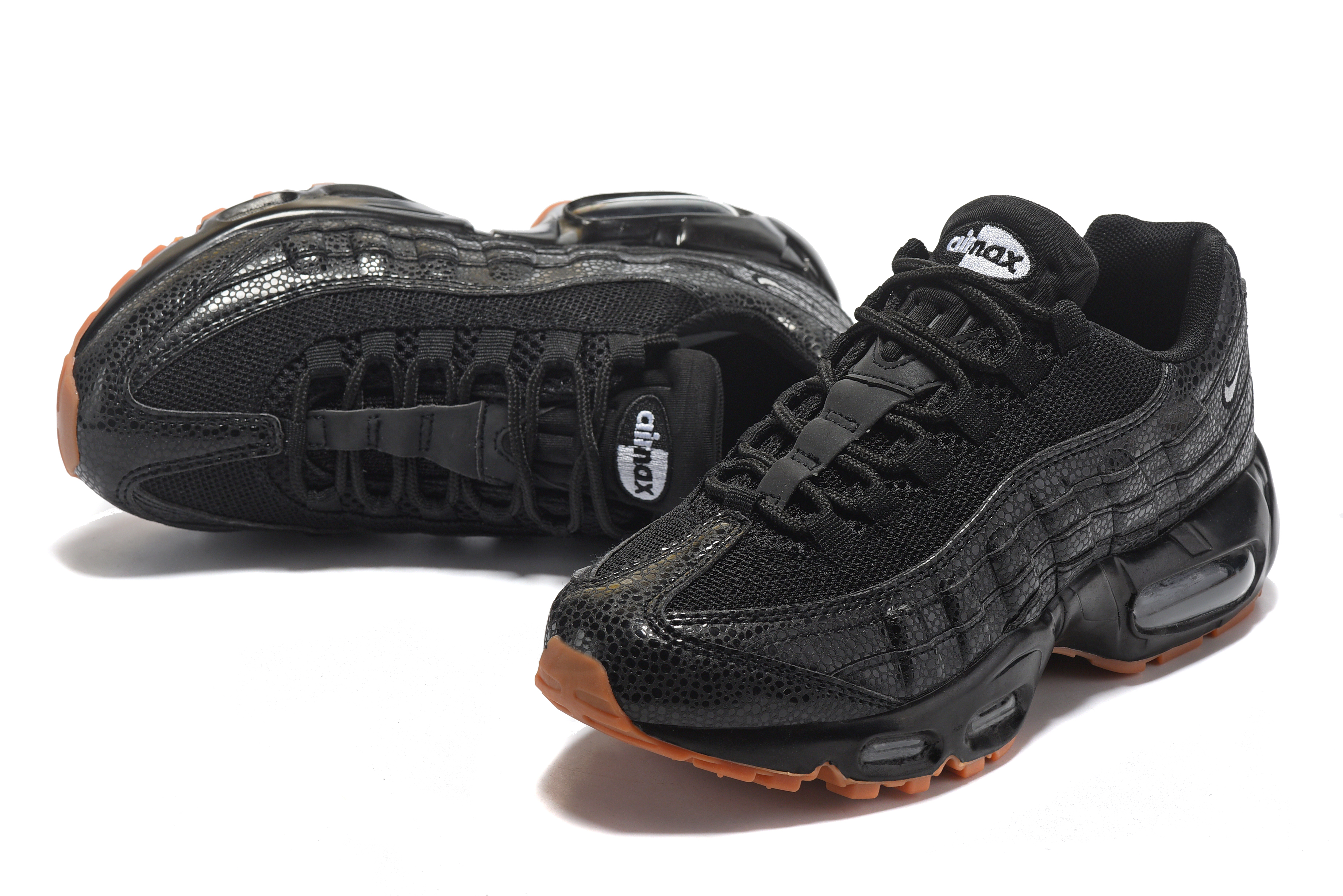 Nike Air Max 95 All Black Gum Sole For Women