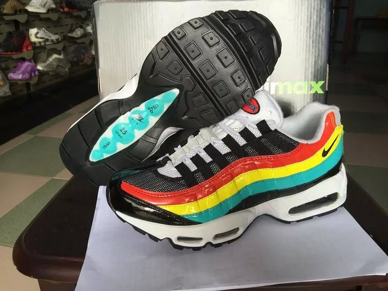 air max 95 black red yellow