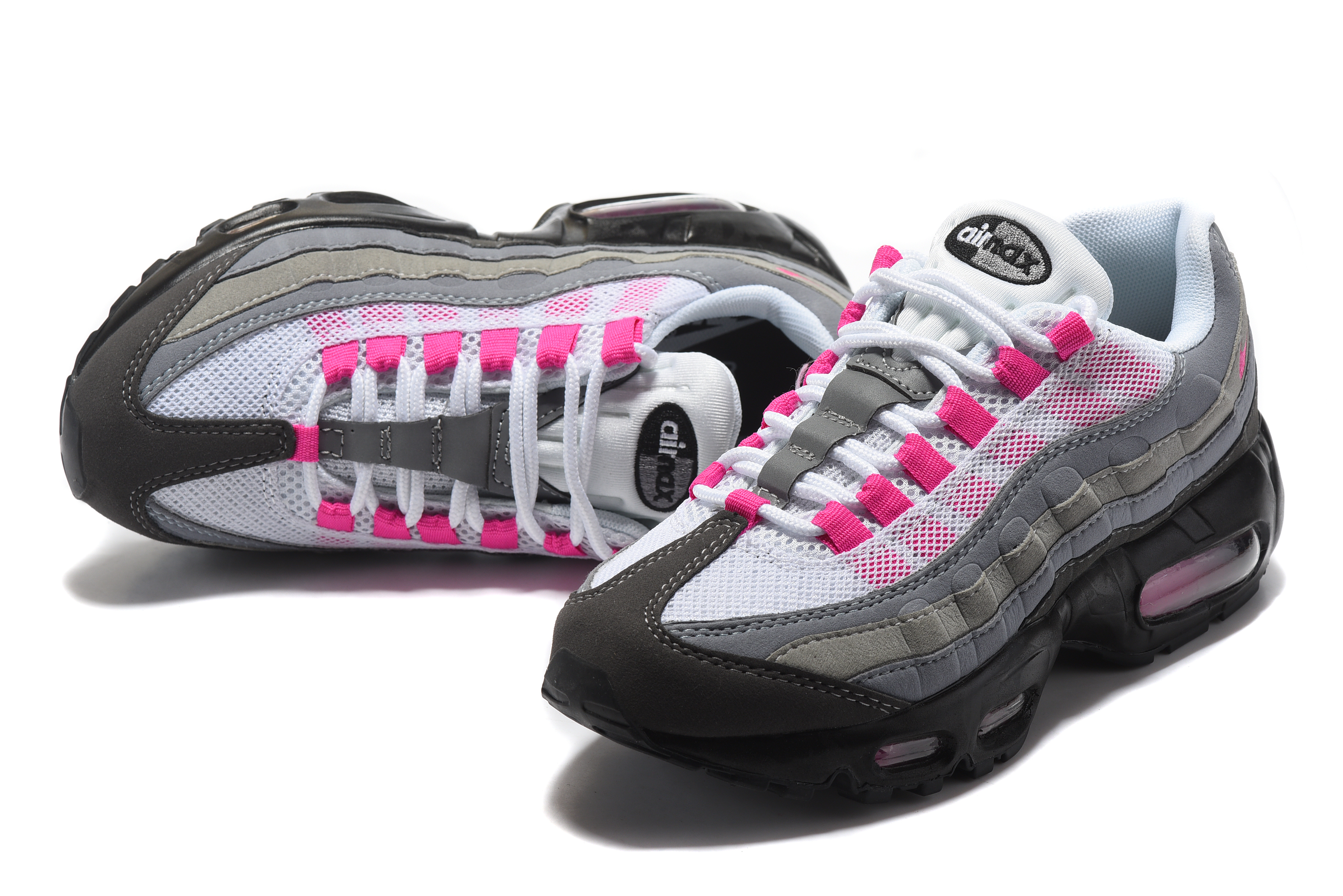 nike air max 95 pink and black