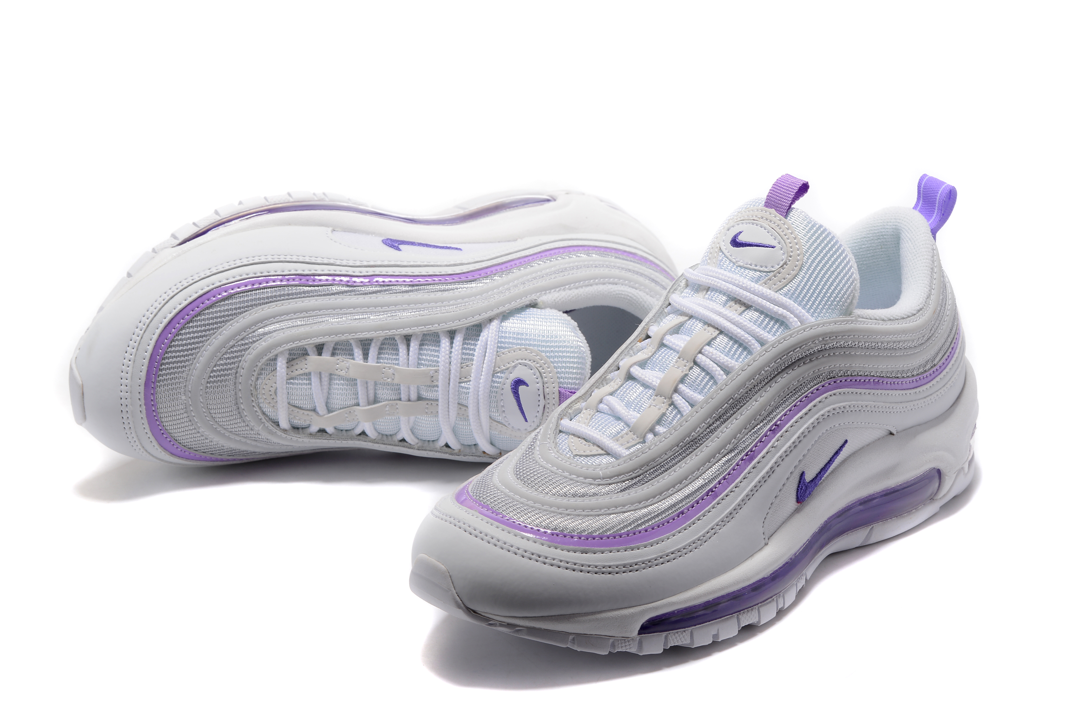 Nike Air Max 97 Grey Purple For Women