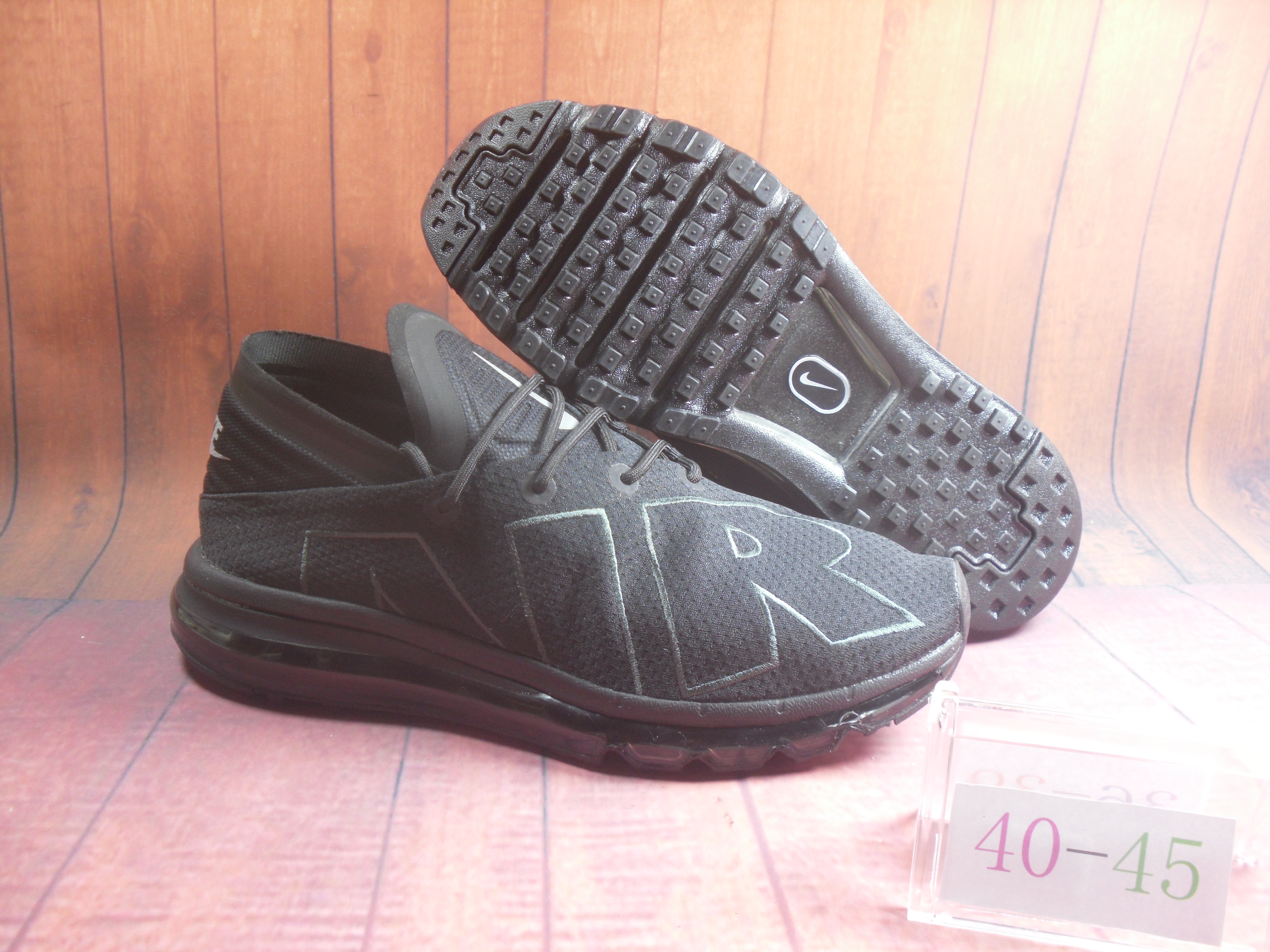 Nike Air Max Flair All Black Shoes