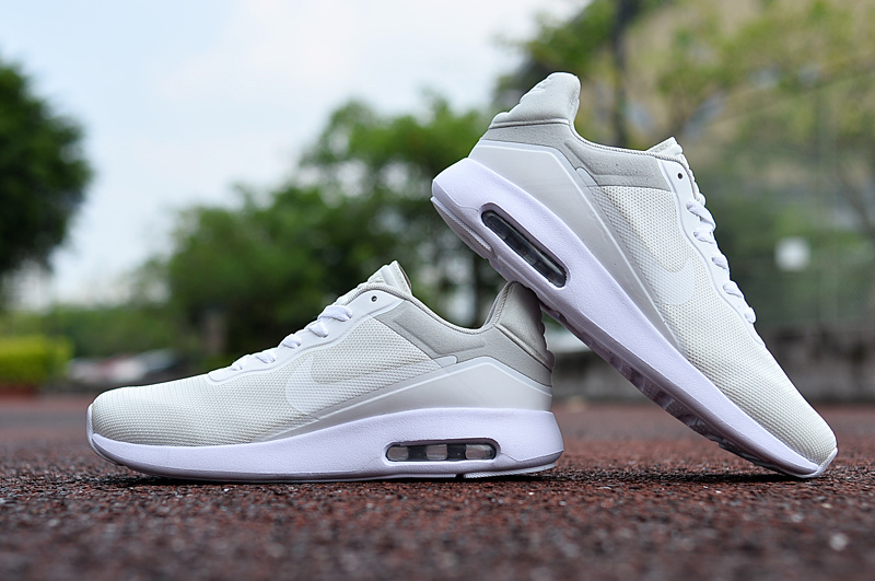 2017 Nike Air Max Modern All White Shoes - Click Image to Close