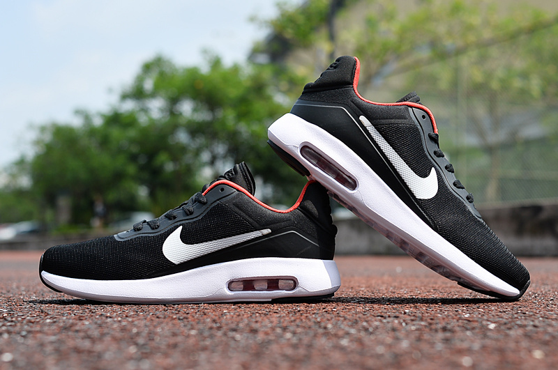 2017 Nike Air Max Modern Black White Red Shoes