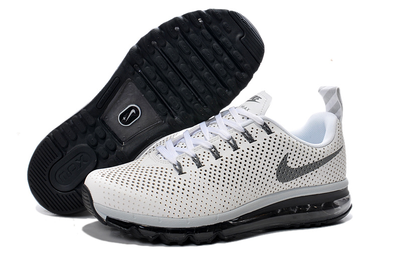 Nike Air Max Motion 2014 White Black Shoes - Click Image to Close
