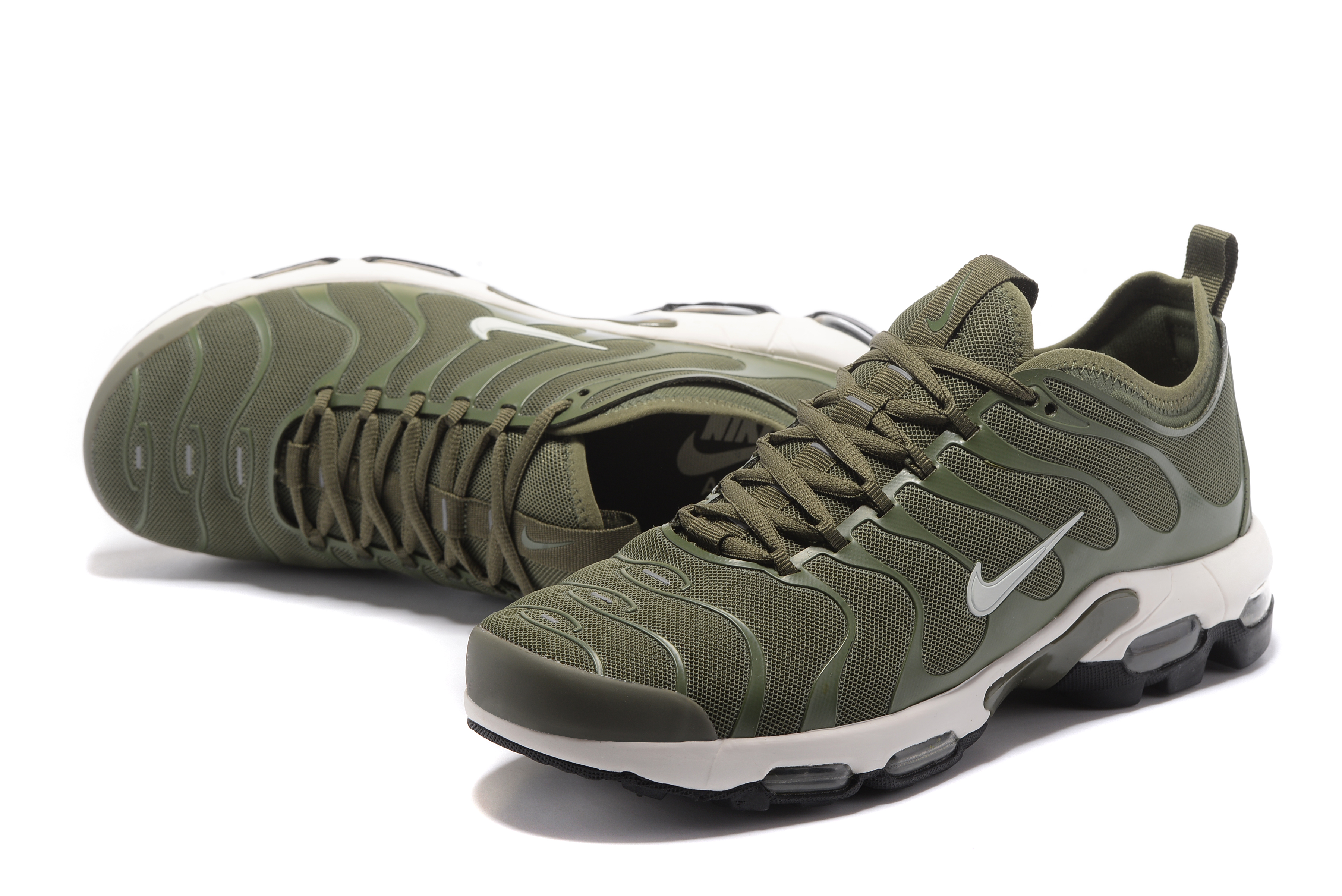 Nike Air Max Plus TN Army Green White For Women