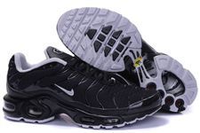 Nike Air Max TN Shoes All Black Grey - Click Image to Close