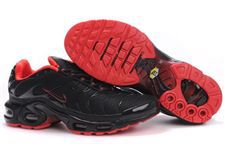 Nike Air Max TN Shoes Black Red - Click Image to Close