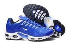 Nike Air Max TN Shoes Blue White - Click Image to Close