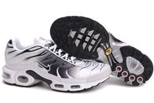 Nike Air Max TN Shoes Grey Black - Click Image to Close
