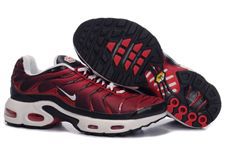 Nike Air Max TN Shoes Red Black White - Click Image to Close