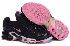 Nike Air Max TN Women Shoes Black Pink - Click Image to Close