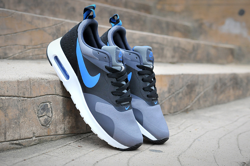 Nike Air Max Tavas Air Max 90+97 Blue Black White Shoes - Click Image to Close