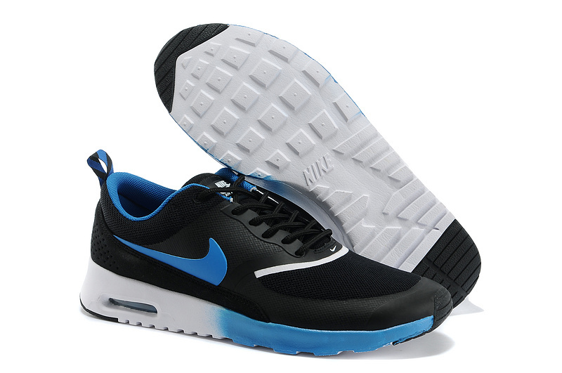 Nike Air Max Thea 90 Shoes Black Blue