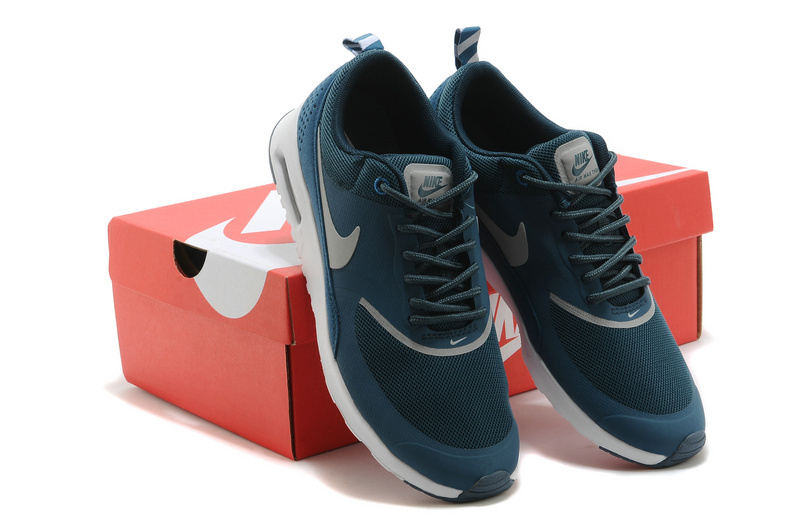 Nike Air Max Thea 90 Shoes Blue Grey
