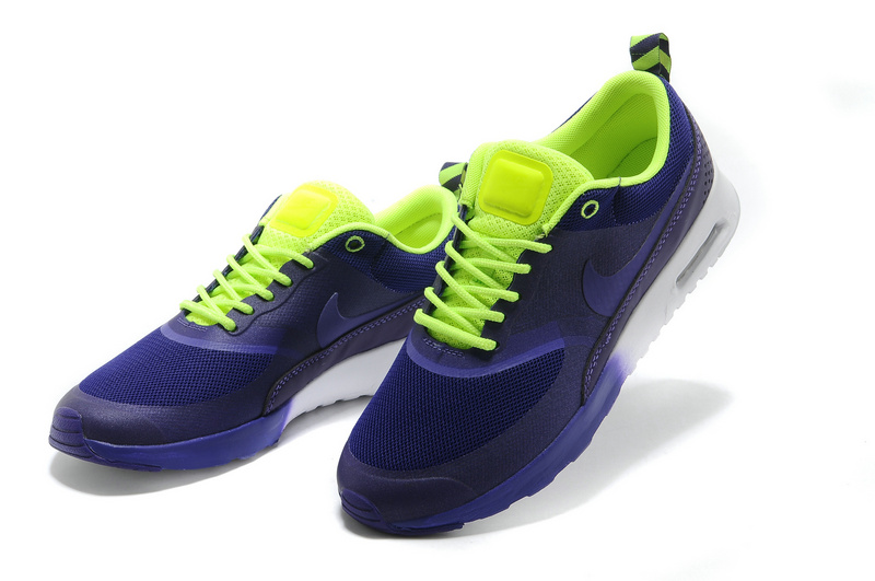 Women's Nike Air Max Thea 90 Shoes Dark Blue Green - Click Image to Close