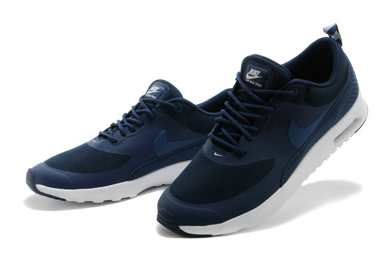 Nike Air Max Thea 90 Shoes Dark Blue - Click Image to Close
