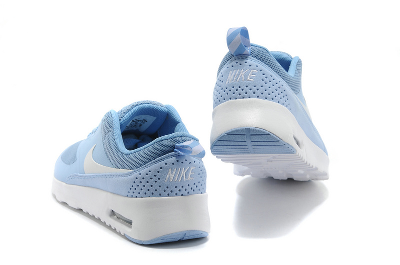 Women's Nike Air Max Thea 90 Shoes Light Blue - Click Image to Close