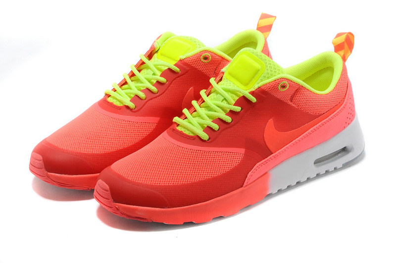 Women's Nike Air Max Thea 90 Shoes Red Green