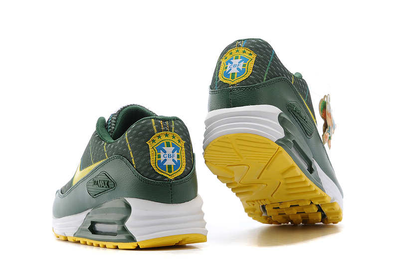 Nike Air Max World Cup Brazil Edition Green Yellow White
