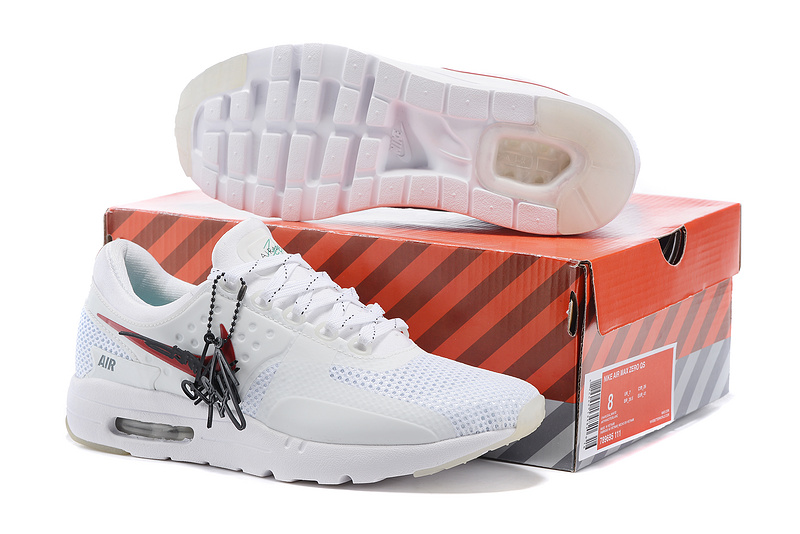 Nike Air Max Zero 87 II Midnight White Red Shoes