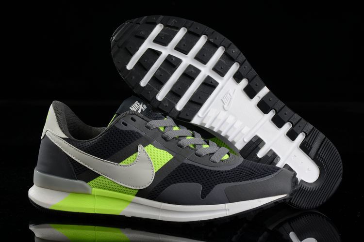 Nike Air Pegasus 8330 3M Running Shoes Black Green White - Click Image to Close