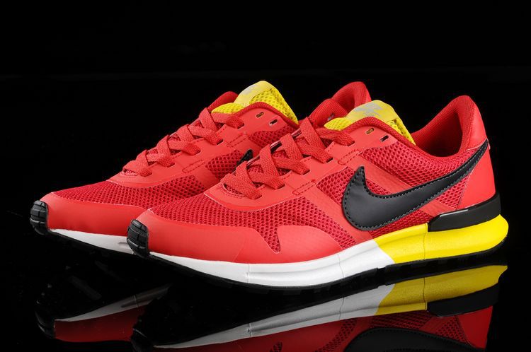 Nike Air Pegasus 8330 3M Running Shoes Red Black Yellow White