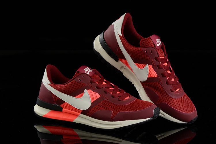 Nike Air Pegasus 8330 3M Running Shoes Wine Red White