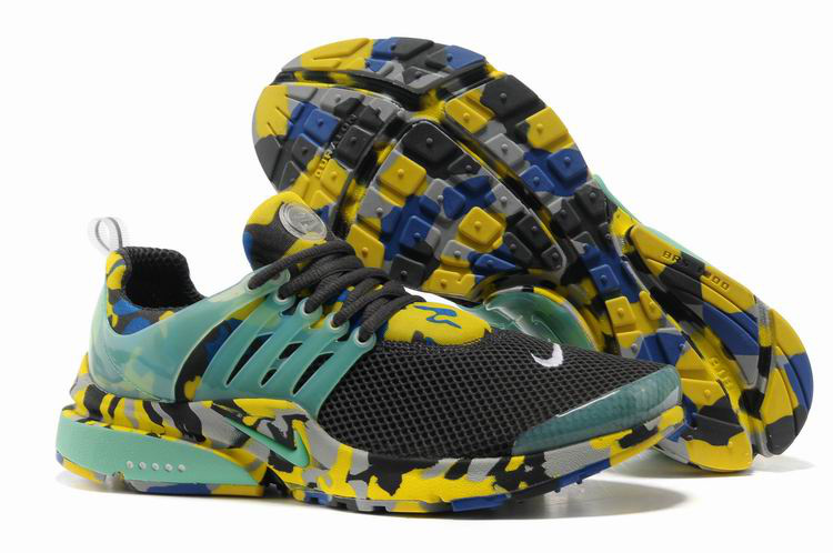 New Nike Air Presto 1 Camo Light Green Yellow Green Sport Shoes