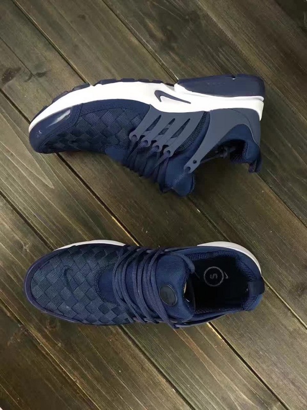 Latest Nike Air Presto Flyknit Blue White Running Shoes - Click Image to Close