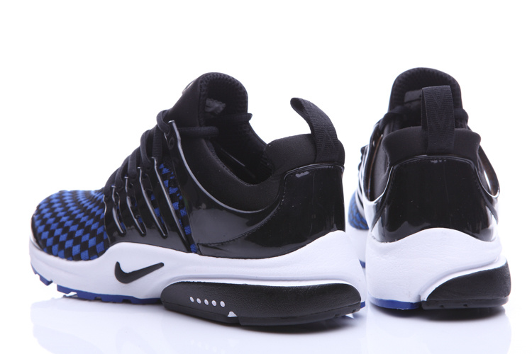 New Nike Air Presto Knit Black Blue White Sport Shoes - Click Image to Close