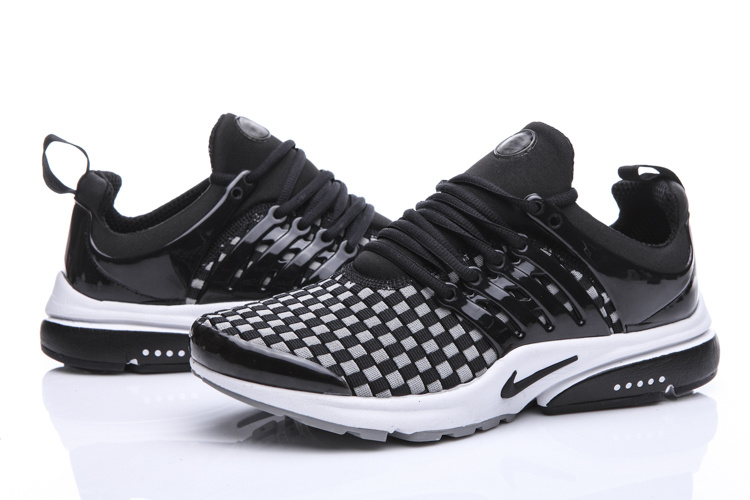 New Nike Air Presto Knit Black White Sport Shoes