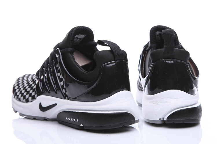 New Nike Air Presto Knit Black White Sport Shoes - Click Image to Close