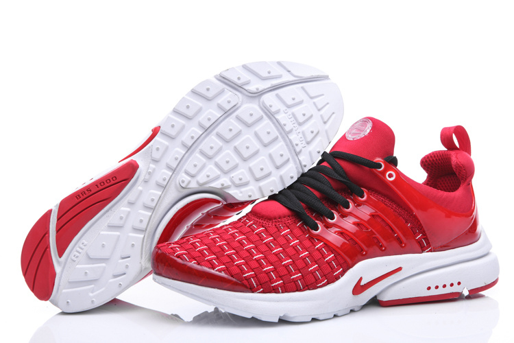 New Nike Air Presto Knit Red White Sport Shoes