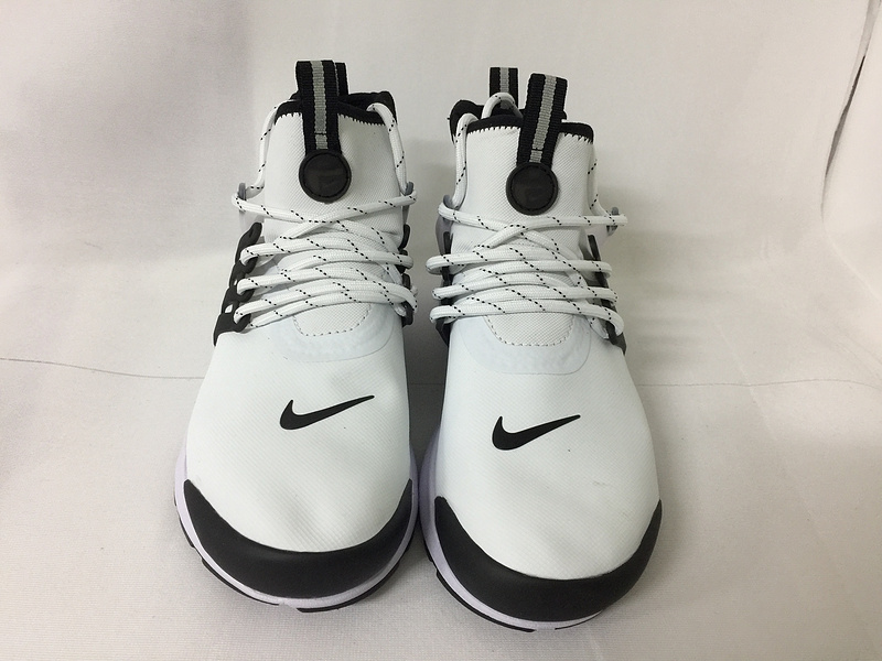 New Nike Air Presto Mid Utility White Black Running Shoes