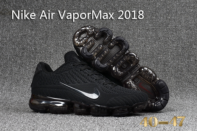 Nike Air VaporMax 2018 All Black Shoes