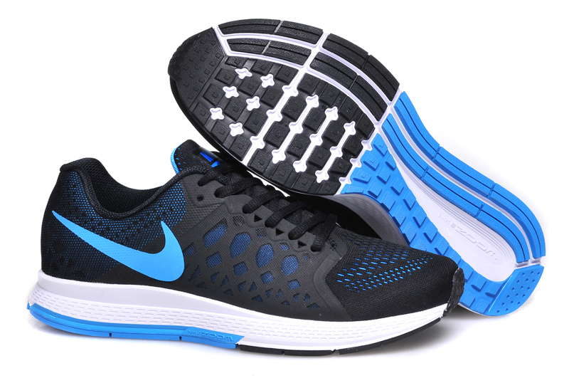 Nike Air Zoom Pegasus 31 Black Blue Running Shoes