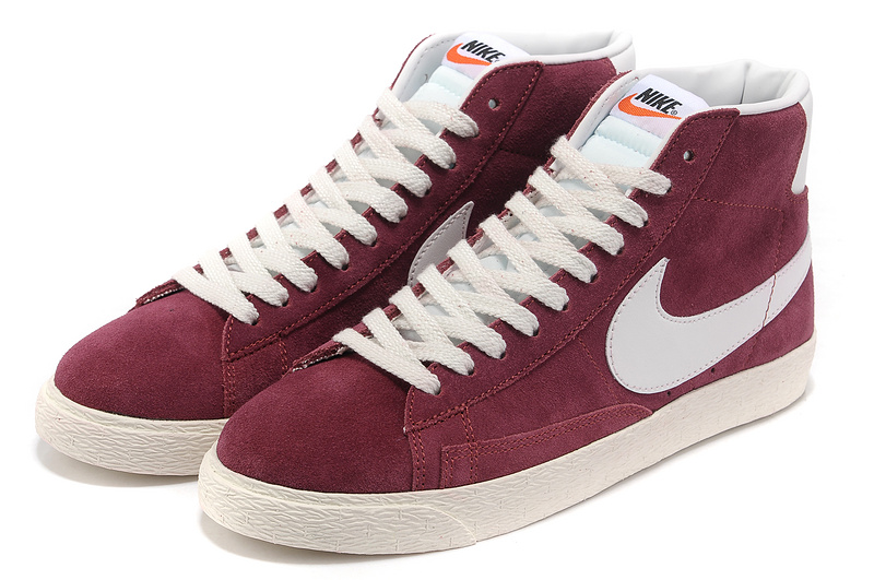 Nike Blazer 1 High Red White Shoes