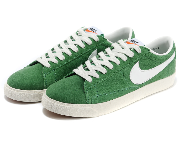 Nike Blazer 1 Low Green White Shoes