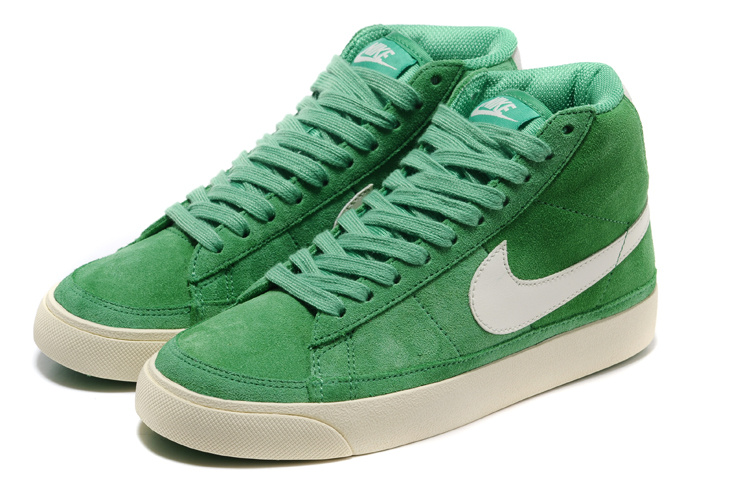 Nike Blazer 2 High Suede 1689 Green Shoes