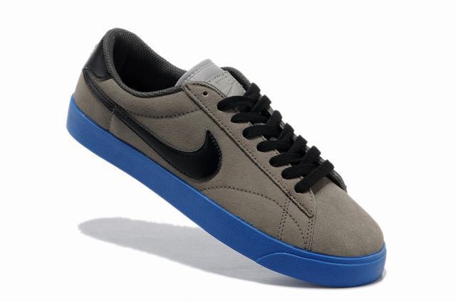 Nike Blazer 3 Low Grey Black Blue Men's Shoes - Click Image to Close