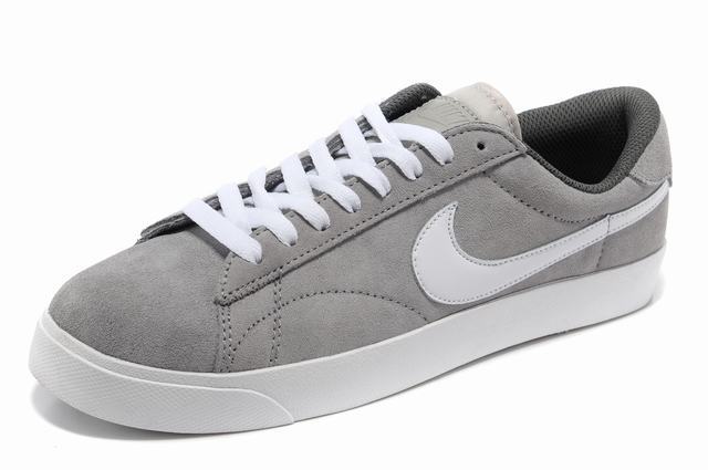 Nike Blazer 3 Low Grey White Shoes - Click Image to Close