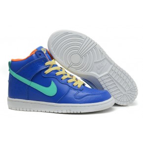 Nike Dunk High SB Blue Shoes - Click Image to Close