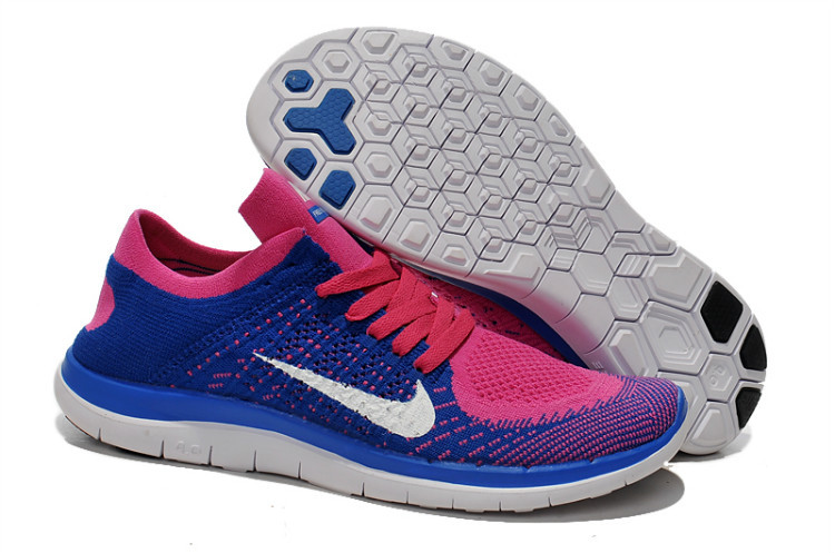 nike free flyknit 4.0 womens blue