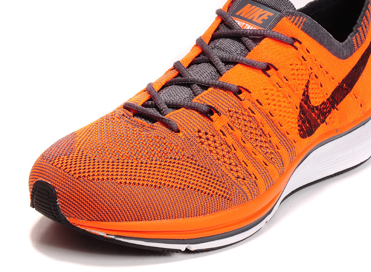 Nike Flyknit Trainer Orange Shoes - Click Image to Close