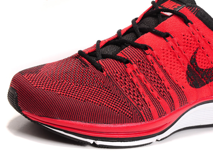 Nike Flyknit Trainer Red Black Shoes