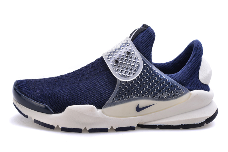 Nike Fragment Design Sock Dart SP Deep Blue White Shoes - Click Image to Close